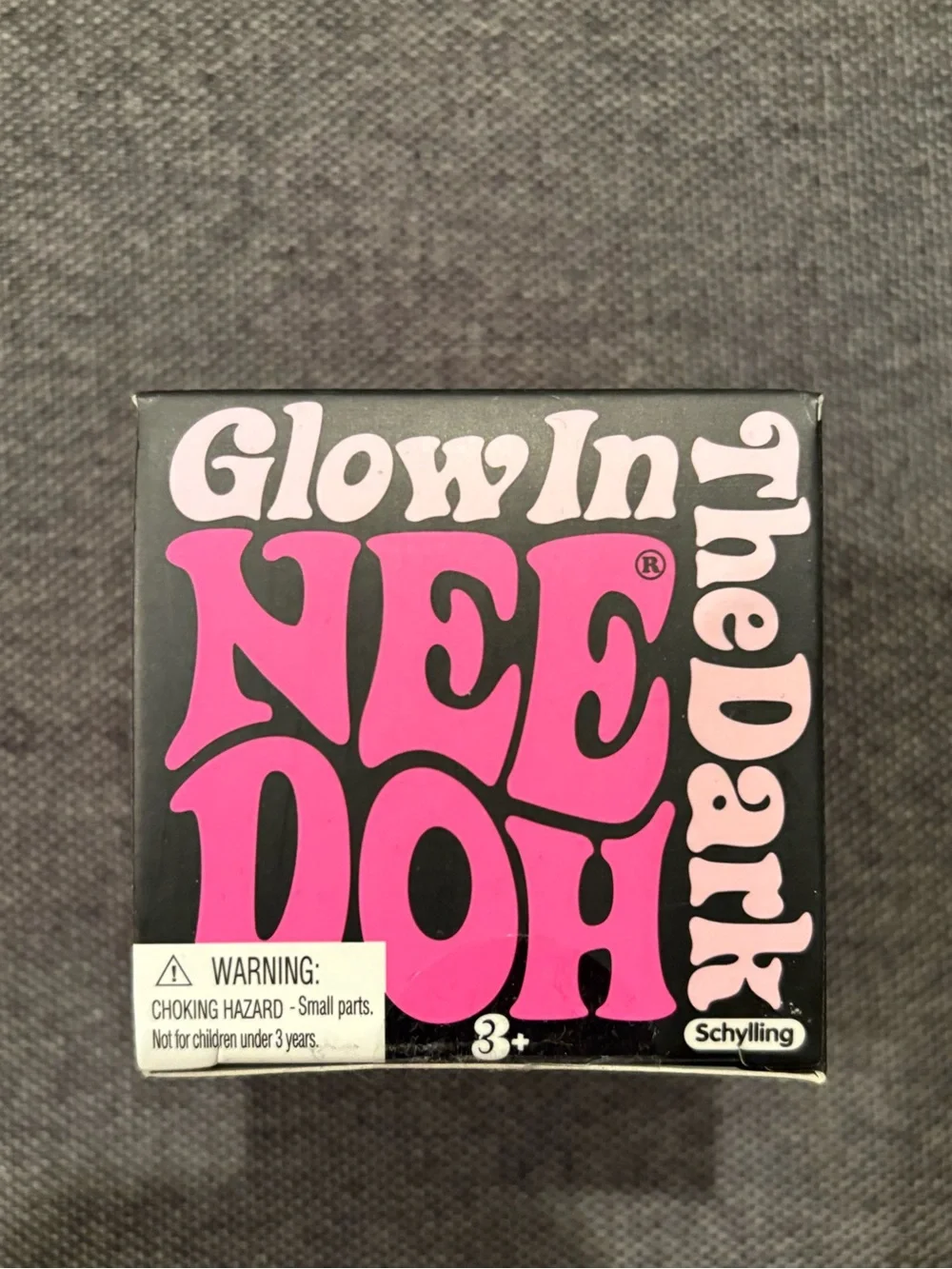 Glow In The Dark NeeDoh - Pink